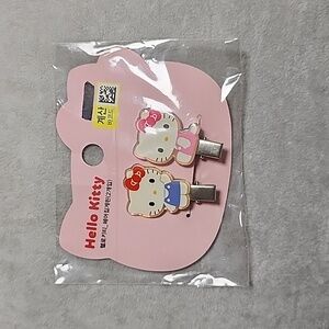 Hello Kitty Hair Clip (2 pcs in 1 pack)
